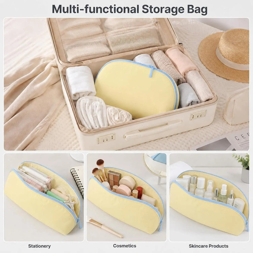 Shell-Shaped Waterproof Travel Underwear Organizer