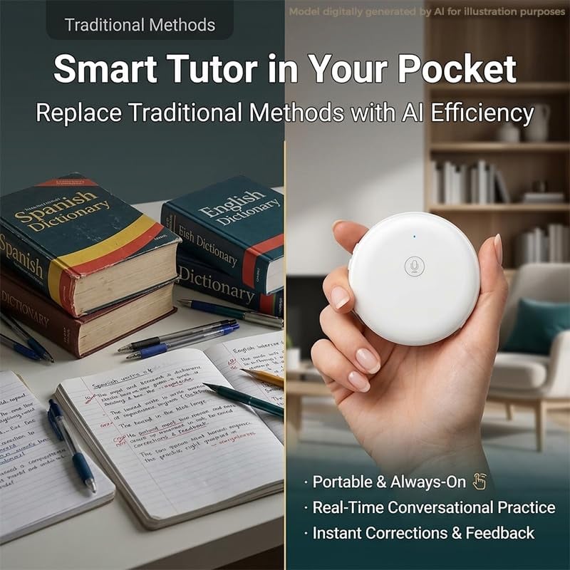 AI Wearable Language Translator & Pocket Tutor