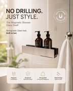The Magnetic Glass Shelf