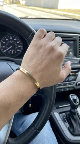 God Is in Control Faith Bracelet customer photo 3